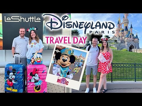 DISNEYLAND PARIS - Travel Day | LeShuttle | Val D'Europe | Disneyland Park | Disney Village