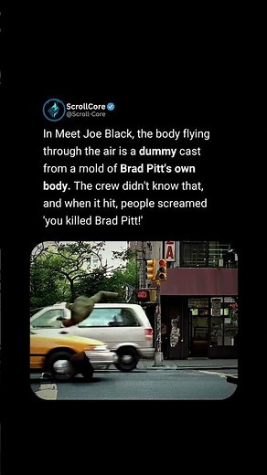 They thought they'd actually killed Brad Pitt 💀