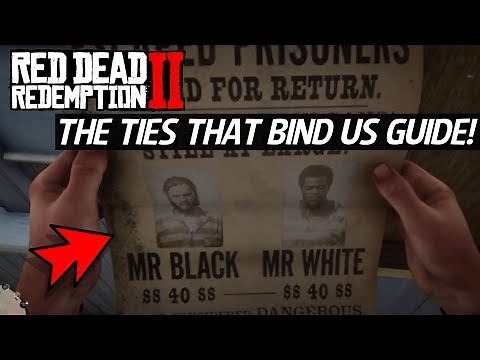 Red Dead Redemption 2 - The Ties That Bind Us Stranger Mission Guide (Chain Gang Posters)