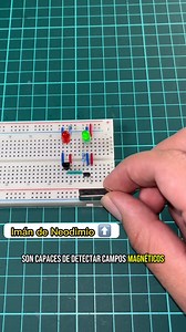 ¿Ya conocías los sensores magnéticos de efecto Hall? #electronicabasica #sensormagnetico #efectohall | La Electrónica