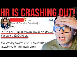 HR PEOPLE ON LINKEDIN ARE CRASHING OUT!!