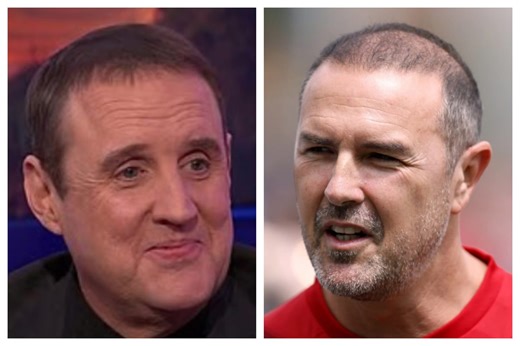 Peter Kay roasts Paddy McGuinness as he teases Phoenix Nights movie