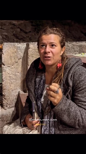 Foreigners explore on Instagram: "India didn’t change her… India completed her ❤️✨ She came as a tourist… but India touched her soul. From spirituality to culture, food to kindness — every moment here gave her a new perspective. 🇮🇳❤️ Sometimes, you don’t choose India… India chooses you ✨ And then, nothing in life ever feels the same again. Follow @foreigners_reaction_in_india for more Thanks for visiting India 🇮🇳 Video credit :- @aanchalrukmani Follow for more videos 😍 #foreigners_reaction_