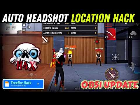 Ob51 Update 🎯Free Fire Auto Headshot Config File🔥Free Fire Max Panel Injector Hack ✅Free Fire Hack