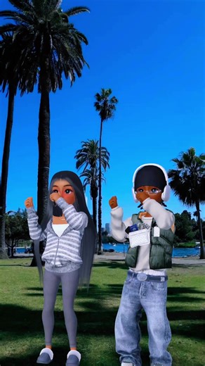 Exploring ZEPETO App with New Friends from the Park