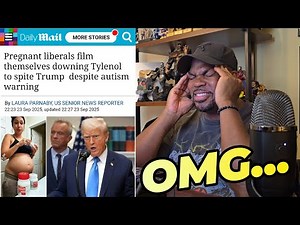 Pregnant Women are Chugging Tylenol on Tik Tok to Spite Trump!