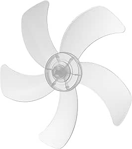 Universal Replacement Fan Blades for Floor Fans Design Compatible Includes Nut for Easy Installation
