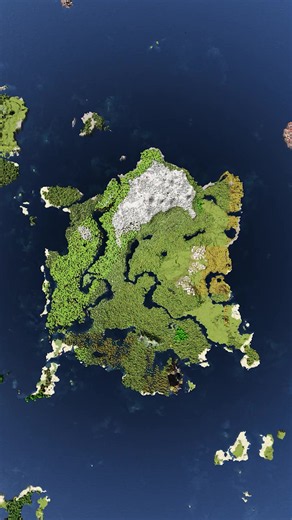 ISLAND With EVERY WOOD TYPE AT SPAWN 😱 Minecraft Bedrock/Java 26.2 • #minecraft #minecraftseeds