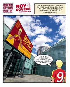 Summer with Roy of the Rovers Celebrate the 65th anniversary of everyone’s favourite striker this summer with a pop-up exhibition at the National Football Museum and fun comic book activities every weekday. | National Football Museum