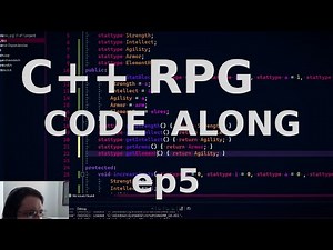 C++ Code-along Ep 5: Demo RPG Game | More Macros & Character Stats