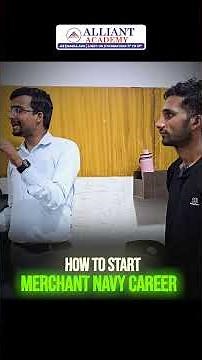 How to Start Your Merchant Navy Career ?#MerchantNavy #MerchantNavyCareer #CareerGuide #Marine