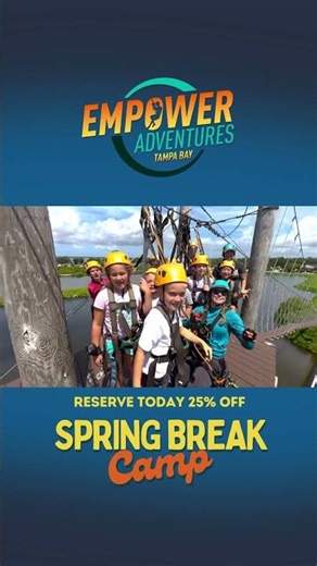 Spring Break Camp Empower Adventures Tampa Bay
