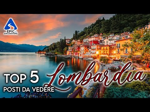 Lombardy: Top 5 Cities and Places to Visit | 4k