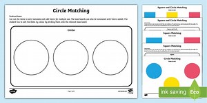 Workstation Pack - Shape Matching Activities Set 1