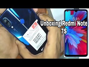 Redmi Note 7s | Unboxing and Overview | New features | J.Bhai