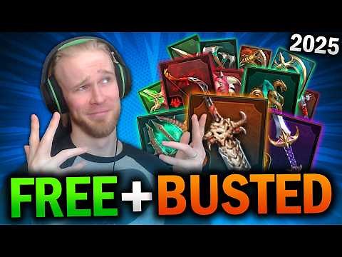 The ONLY 10 ARTIFACT SETS YOU NEED to Beat Raid Shadow Legends (F2P Gear Guide)