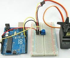 ARDUINO : Servo Angle Controlled by Potentiometer