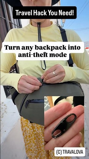 $1 Backpack Hack That Could Save Your Trip