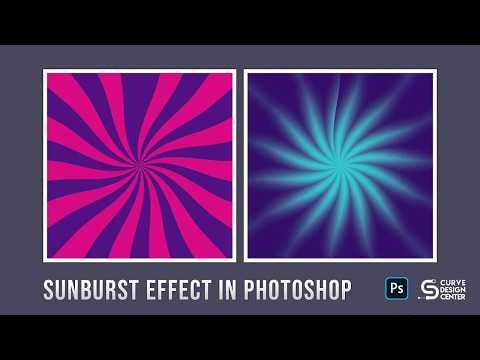 Learn How to Make Sunburst Effect in Photoshop Quick and Easy