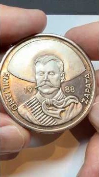 1988 Emiliano Zapata 2oz Silver Round by AMC