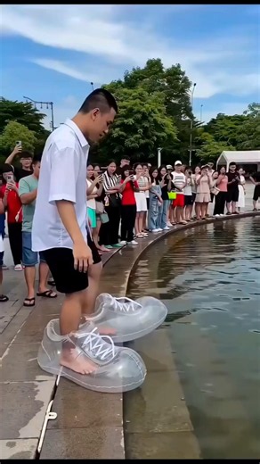 Try walking on water. #funny #comedy