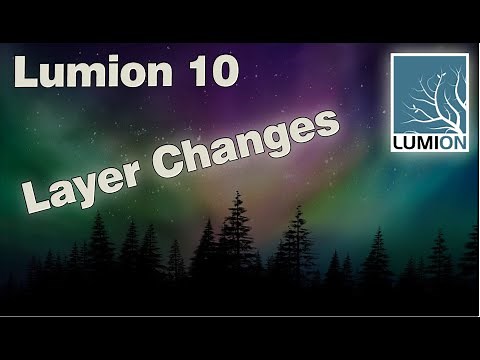 Lumion 10 Layer Changes - New Features