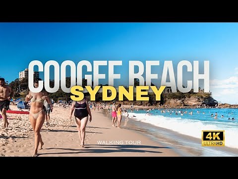 Coogee Beach Sydney Walking Tour | 4k