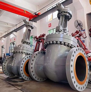 [Hot Item] 24 Inch Big Size API600 Industrial Rising Stem Wedge Gate Valve for Flow Control