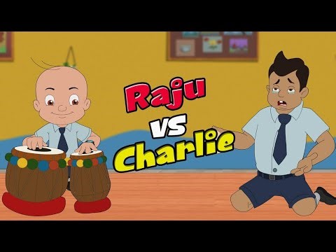 Raju vs Charlie 😂 | Mighty Raju Funny Videos | Cartoons for Kids | Cartoon Fight Funny