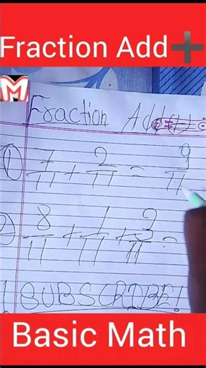 Fraction Add➕🥇🚀