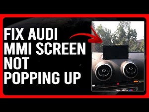 How To Fix Audi MMI Screen Not Popping Up (What Should You Do To Resolve The Issue?)
