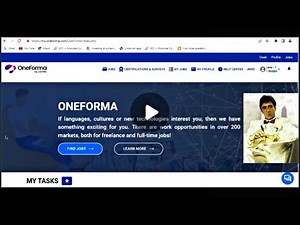 Oneforma 2024 Platform Review. Making Money Online.