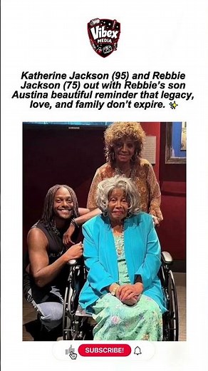 Katherine Jackson (95) & Robbie Jackson (75) Out With Robbie's Son – Family Never Expires ✨ #viral