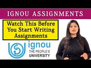 Important Points to Keep in Mind Before Starting Your IGNOU Assignment