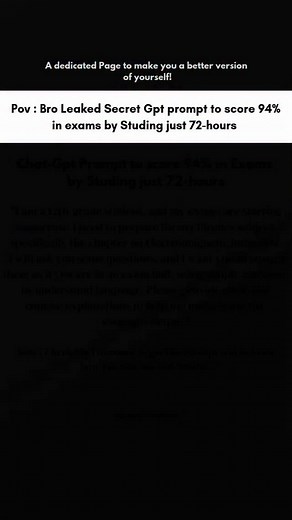 3.9M views · 41 reactions | Follow to grow yourself! .. .. Self-Confidence,Productivity Hacks,Goal Setting,InspirationalQuotes,Tips,Self-Control,Emotional Strength,Growth Mindset,Critical Thinking,Success Mindset,Tips,Daily Motivation,Personal Development,Transform Your Life,Achieve Goal .. .. #selfimprovement #selfdevelopment #motivation #growth #skills #studytips #successtips | Ambition Achievers | Facebook