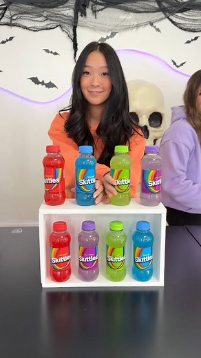 Four Box Candy Drink Match Challenge! Girls vs Boys | The Smily Fam