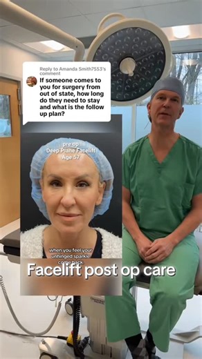 Dr. Brian Dorner on Instagram: "Facelift post op care. Day 1,3 & 5. . . . . . #faceliftspecialist #naturalfacelift #dornerplasticsurgery #drdorner"
