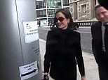 Eva Green arrives at London High Court for 'A Patriot' legal battle