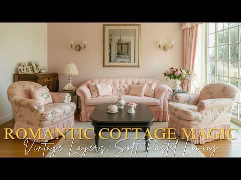 Ultimate Shabby Chic Cottage Tour: Layered Textures, Vintage Decor & Romantic Vibes