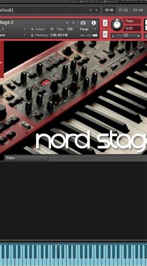 Nord Piano Kontakt Library Sound Test 🎹🎶 #MusicProducer