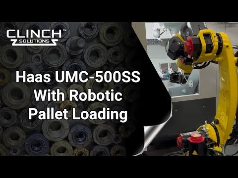 Automation in Action: Haas UMC500SS with Robotic Pallet Loader