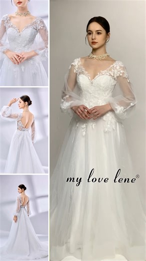 📢 WHOLESALE ONLY Timeless romance for the modern bride. 👰✨ Style TG012 is a breathtaking addition to your bridal collection. This A-line gown features: 💍 Delicate sheer long sleeves 💍 Intricate floral lace appliques 💍 A soft, flowing tulle skirt 💍 Elegant V-neck and illusion back Perfect for boho weddings or classic ceremonies. 📦 B2B / Trade Only. Inquire for wholesale pricing: 📲 WhatsApp: 86 138 2614 1817 #weddingdresswholesale #bridalgown #longsleevedweddingdress #bohobride #bridalmanu