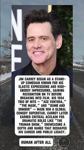 Jim Carrey’s Rise From Stand-Up Prodigy to One of Comedy’s Most Influential Stars#jimcarrey #facts