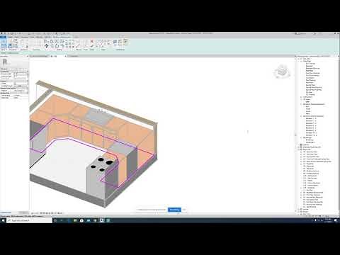 Modeling a Kitchen Counter Top in Revit