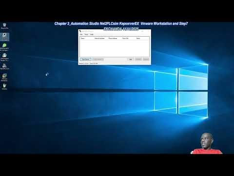 Chapter 3_Automation Studio Net2PLCsim KepserverEX Vmware Workstation and Step7