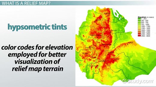 Relief Map | Overview, History & Uses