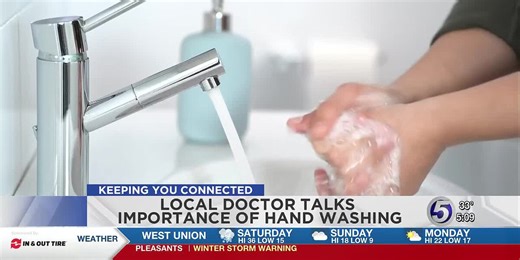 Local doctor talks importance of handwashing