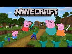 Peppa Pig Family Play Minecraft 530