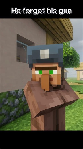 Villager Funny Moment🤯😂 #minecraft
