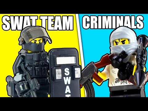 I built LEGO SWAT TEAM Raids...